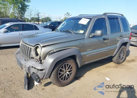 2004 Jeep Liberty Sport from USA, damaged, VIN 1J8GL48K14W323102